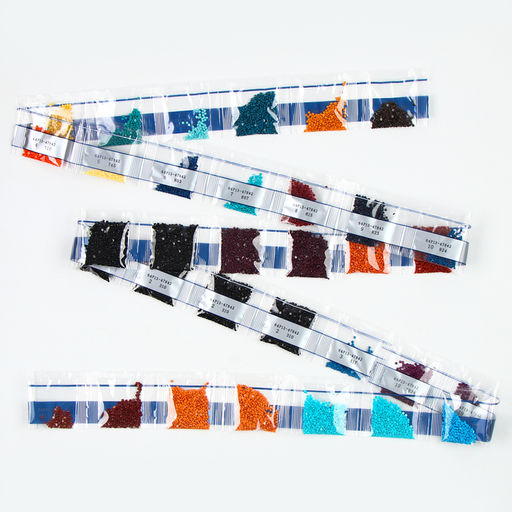 Алмазная мозаика с полным заполнением на холсте «Бабочки», 30×40 см