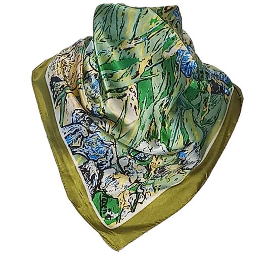 Платок Ирисы - Здесь был Винсент фото 3