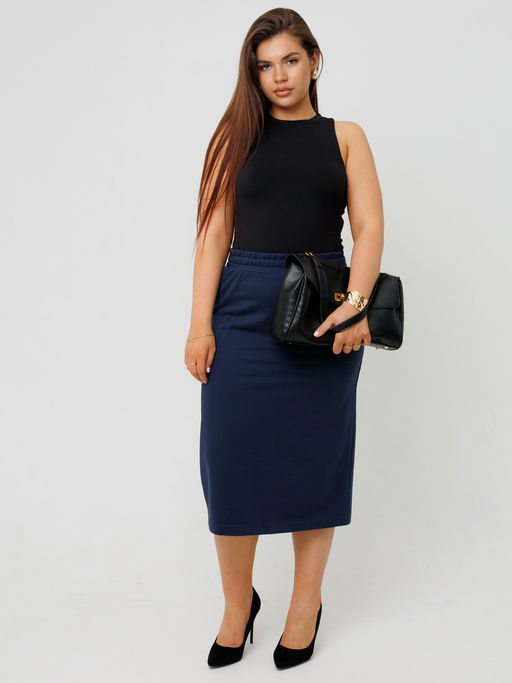 Юбка женская Ю-20 (футер с лайкрой) - Elenatex фото 45