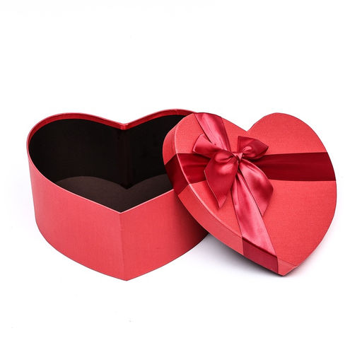 Набор подарочных коробок сердце 3 в 1, красный, 31?28?13.5; 27?24?12; 23?20?10.5 см