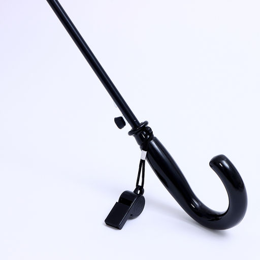 Зонт - трость детский «Панда с малышом», полуавтоматический, 8 спиц, R=42/47 см, d=84 см, белый