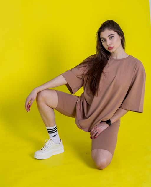 нет выцветания, нет катышков! Костюм 95% хлопок, 5% лайкра. - Knitka wear фото 4