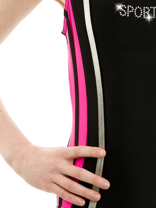 4968 Купальник совместный детский со вставками и термоаппликацией - Chersa фото 6