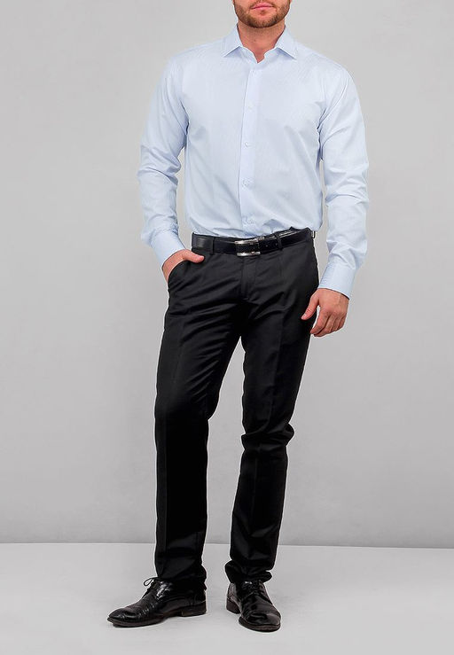 Сорочка мужская длинный рукав GREG 211/199/301/Z  фото 3