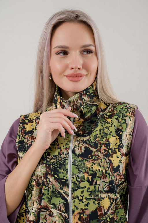 Жилет женский из футера Клен - Амадэль фото 9