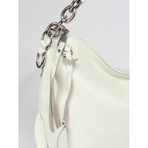 Сумка женская натуральная кожа JRP-8917-9, 1отд+карм/перег, плечевой ремень, белый SALE 259894 - Adelia фото 9