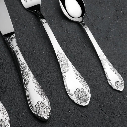 Набор 24 предмета / М-12 Императорский столовый СН-24М12ЦМГ г. Павлово /ПЗХМ/  фото 4