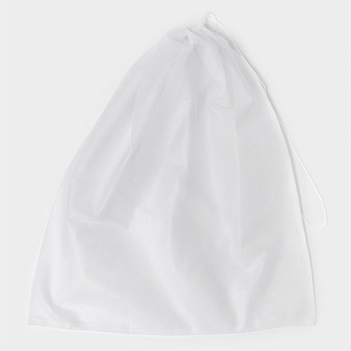 Мешок для стирки 7080 см, мелкая сетка, белый - Доляна фото 2