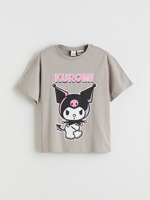 Kuromi Bask?l? K?z ?ocuk ?ortlu Pijama Tak?m?