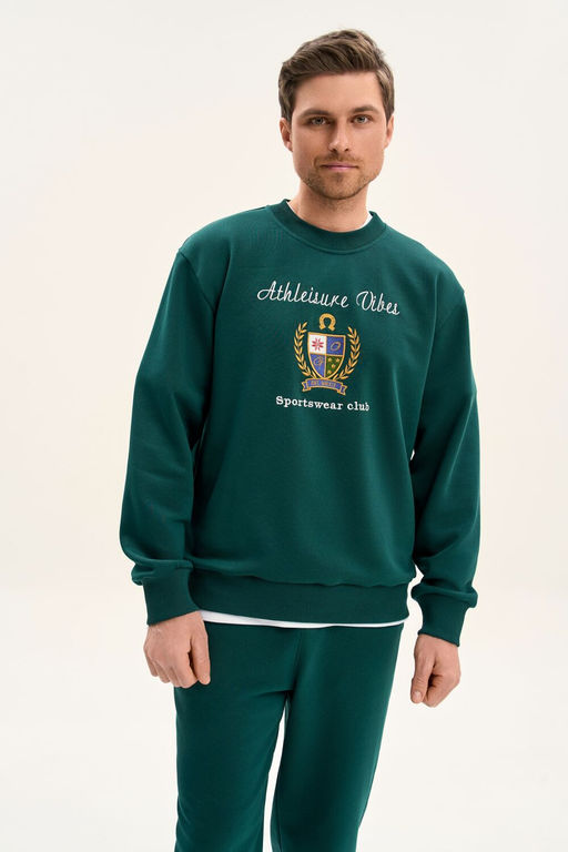 Джемпер GO M4107E/25-02.176-182 изумруд