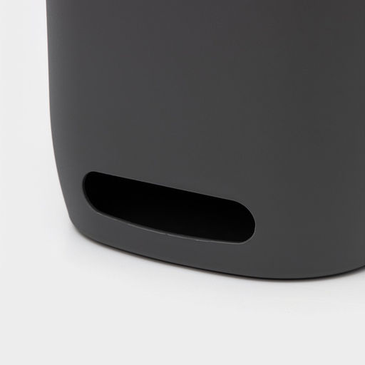 Подставка для столовых приборов IDEA «ИЗЛИ», 25×14.5×19 см, пластик, графитовая