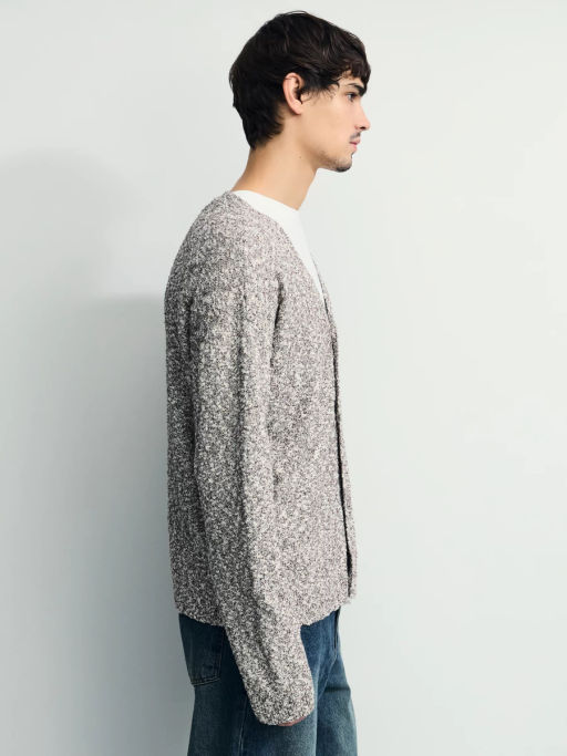 Вязаный кардиган из хлопка / Zarina  фото 5