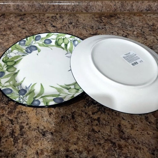 Тарелка десертная Оливки 20 см /МФК/  фото 7