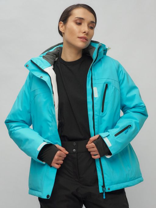 Горнолыжный костюм женский голубого цвета 0507Gl - Chunmai фото 21