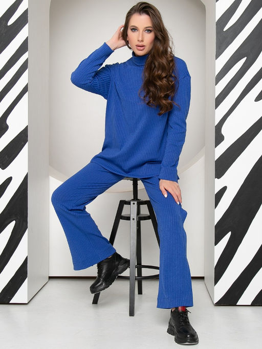 Костюм П-2120/1 Цвет:синий - Леди Агата фото 2