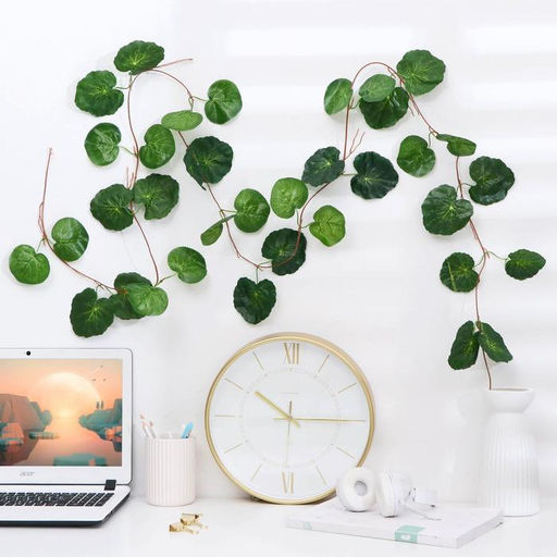 Цена за 5 шт. Лиана искусственная «Лист волнистый», 250 см