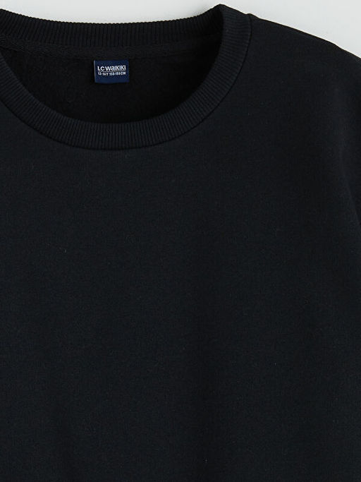 Bisiklet Yaka Erkek ?ocuk Sweatshirt
