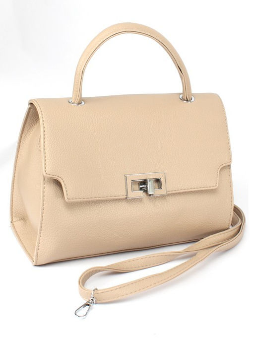 Сумка женская искусственная кожа Ch&K-8899, 1отд, плечевой ремень, бежевый SALE 260000 - Adelia фото 6