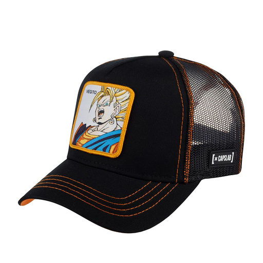 Бейсболка CAPSLAB арт. CL/DBZ3/1/VEG3 Dragon Ball Vegeta (черный)