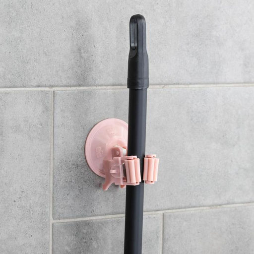 Держатель для уборочного инвентаря на вакуумной присоске, 5.55.57 см, МИКС - Simaland фото 2