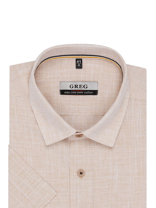 Сорочка мужская короткий рукав GREG 513/201/FL/Z/1p  фото 5