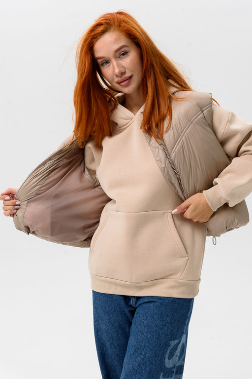 Толстовка женская оверсайз 14428
