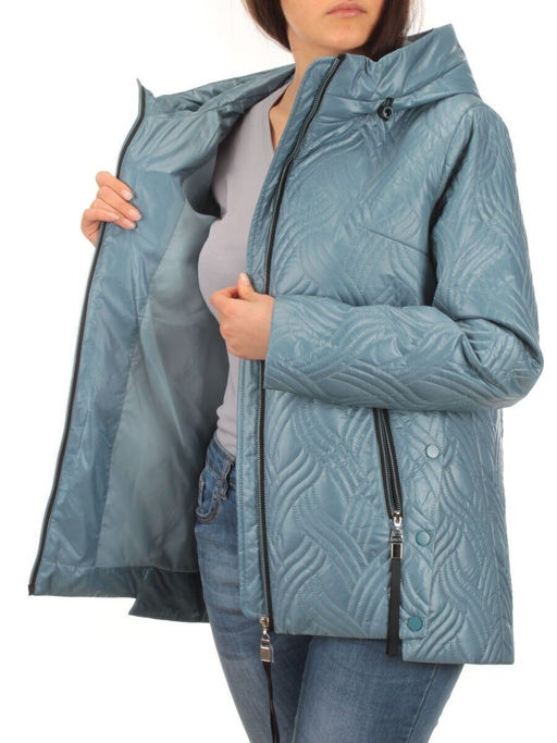 M8287 MENTHOL Куртка демисезонная женская (100 гр. синтепон) Maria - Фабричный китай фото 7
