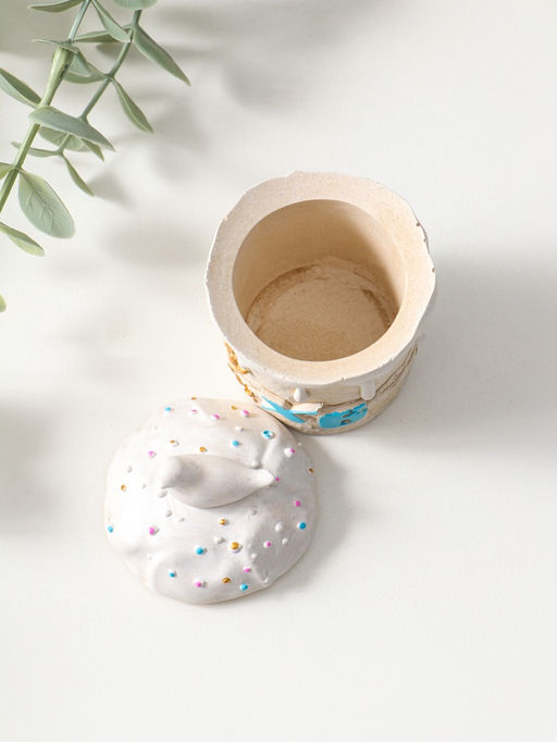 Набор фигурок пасхальных 2 шт. ХВ, кулич 7?5 см, яйцо на подставке 9?4 см