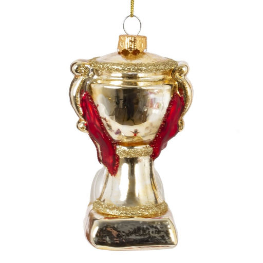 Украшение новогоднее "Кубок", L6,5 W6 H11 см