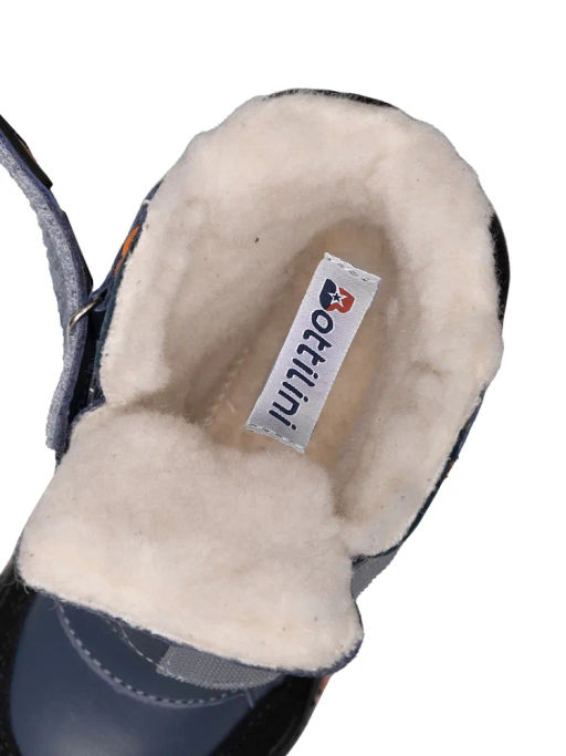 BL-243(21) Ботинки цвет сине-голубой (шерсть) - Bottilini фото 7