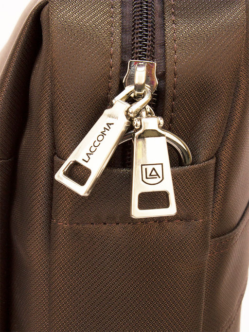 LACCOMA сумка 8618-21-коричневый полиэстр полиэстр