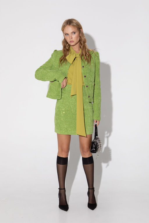 Жакет Pirs 5038 лаймовый  фото 2