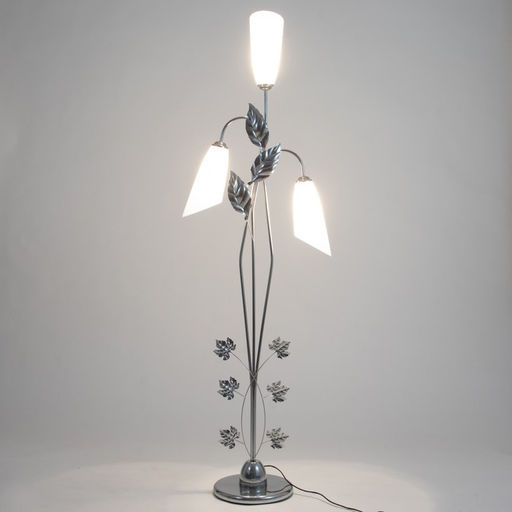 Торшер напольный BayerLux «Симпл», 3×15 Вт, E27, ×ром