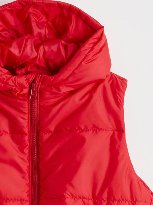 Kap??onlu K?z ?ocuk ?i?me Yelek