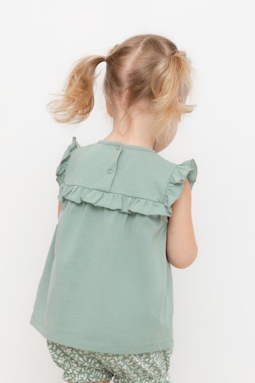 КР 302443/холодная мята к475 фуфайка д/дев яс - Crockid фото 5