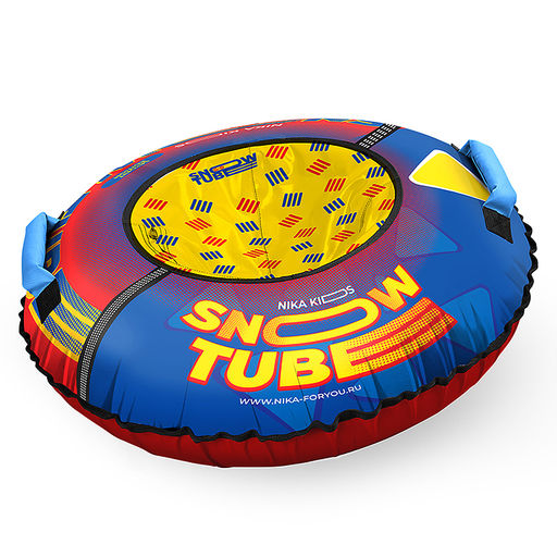 Игрушка. Тюбинг с круговым дизайном 85см (синий графический)