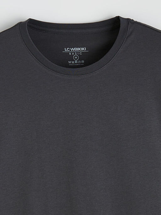 Bisiklet Yaka Uzun Kollu Erkek Ti??rt