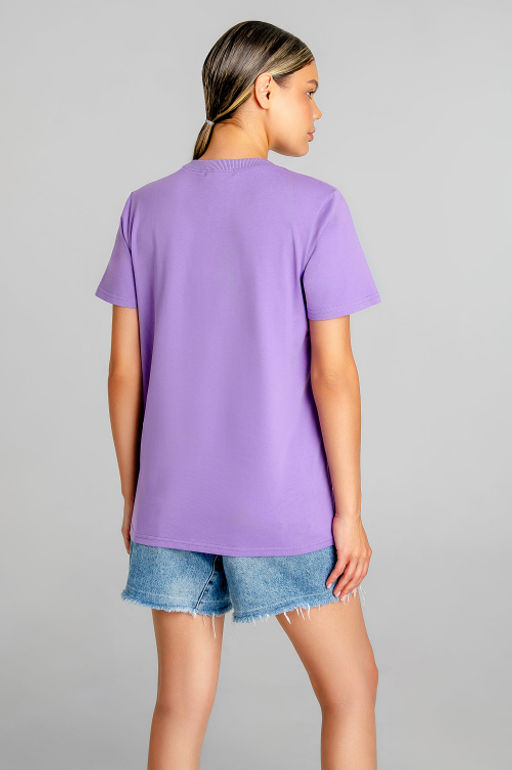 Арт. 3175 Футболка женская 44-52 (5 шт) Цвет:лила - Калинка фото 14