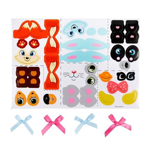 Наклейки для декорирования яиц Милые животные - Школа талантов фото 2