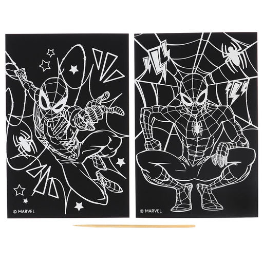 Гравюра детская «Человек-паук», набор 2 шт., 10×15 см