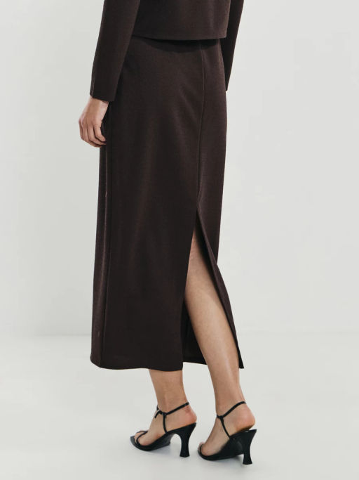 Юбка миди с люрексом / Zarina