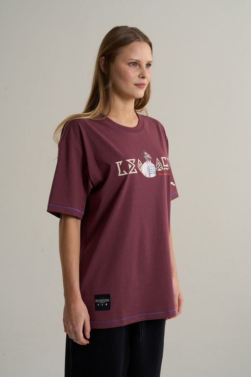 Футболка Бордовый KAI SS Tee - Anta фото 6