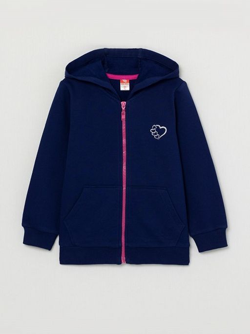 CRB wear/CWKG 62811-41-282 Толстовка для девочки, темно-синий/Ex.Cherubino