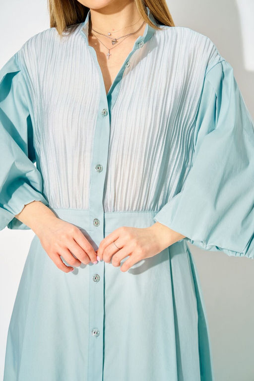 Платье LAIKONY 644 голубой  фото 3