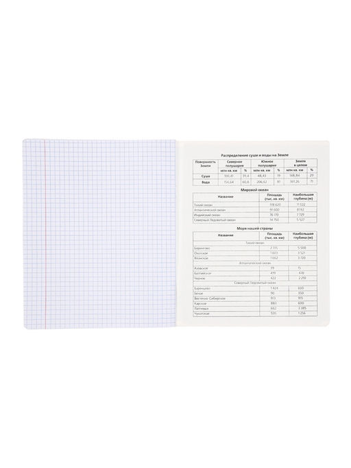 Комплект 12 предметных тетрадей 48 листов, справочная информация, 60 г, Пастель