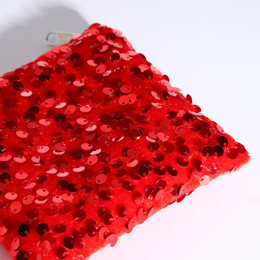 Кошелёк на молнии, цвет красный - Simaland фото 3