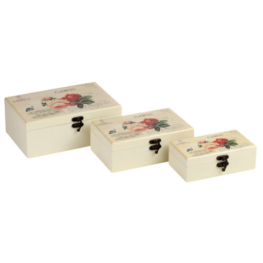 Шкатулка 3 штуки набор / HL203 /уп 20/ - Галеонтрейд фото 3