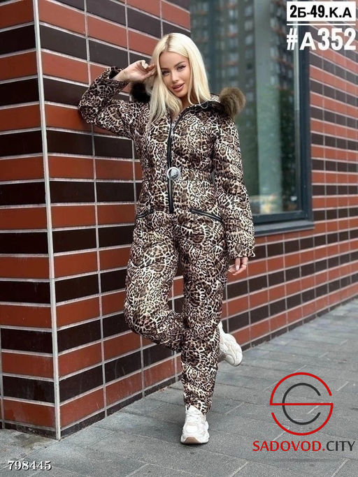 комбинезон женский с капюшоном - Bruno фото 3