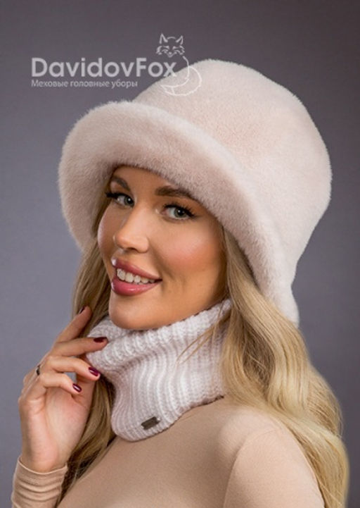 Шапка Шляпка экомех панама зефир