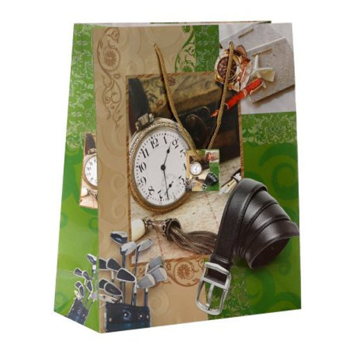 Цена за 12 шт. Пакет подарочный 26х32х10 / 115-32 /уп 12/720/ микс 23 февраля - Галеонтрейд фото 5